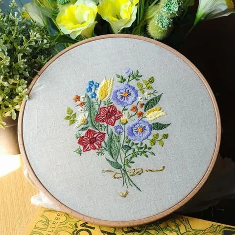 Tatreez cushion cover